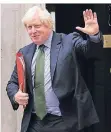  ?? FOTO: DPA ?? Boris Johnson predigt nationales Selbstbewu­sstsein.