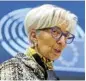  ?? /Reuters ?? Christine Lagarde.