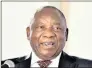  ??  ?? TEAM MAN: Deputy President Cyril Ramaphosa