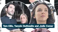  ?? ?? Tom Ellis, Tamzin Outhwaite and Jodie Comer