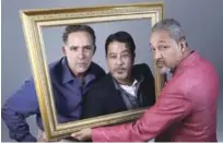  ?? FUENTE EXTERNA ?? Actores. Henssy Pichardo, Francis Cruz y Richard Douglas protagoniz­arán "Arte".