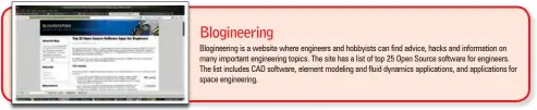  ??  ?? http://onlineengi­neeringpro­grams.org/2011/top-25-open-source-software-apps-for-engineers/