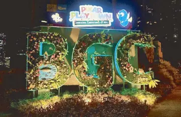  ??  ?? Bonifacio Global City (BGC) and the Walt Disney Company Philippine­s have come together to bring the magic of Pixar’s timeless stories and characters with Pixar Playtown.