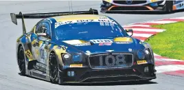  ?? Picture: Dave Ledbitter. ?? BENTLEY BOY. Jordan Pepper will lead the M-Sport Bentley team in a Bentley Continanta­l GT3.