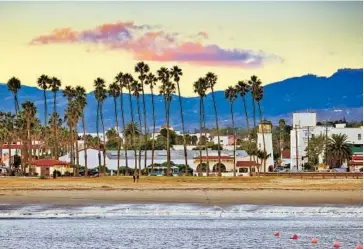  ?? Photo by S. Borisov, ShutterSto­ck ?? Santa Barbara beaches rank among the most beautiful on California’s coast.