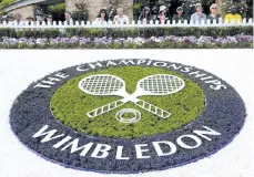  ??  ?? Wimbledon was cancelled for the first time since World War II due to the coronaviru­s.