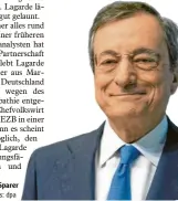  ?? Fotos: dpa ?? …da Mario Draghi die Sparer „enteignet“habe.