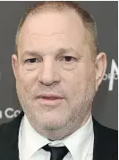  ??  ?? Harvey Weinstein