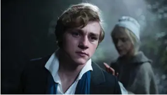  ??  ?? Period property drama: Ben Hardy as Walter Hartright in The Woman in White