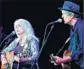  ?? Rick Diamond
Getty Images ?? SINGING duo Emmylou Harris, Rodney Crowell.