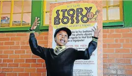  ??  ?? YOUNG POET: Lindiwe Makhoba, 11, from Bloemfonte­in, is the national winner of annual storytelli­ng contest, Story Bosso. Her poem is a reminder of the value of young people