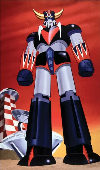  ?? Alamy ?? The Arabic-dubbed intergalac­tic saga ‘Grendizer’ was popular with regional audiences