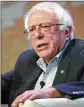  ??  ?? Sen. Bernie Sanders seeks to drive competitio­n in wages and benefits while eliminatin­g unemployme­nt.