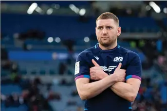  ?? ?? Scotland fly-half Finn Russell has had a frustratin­g season with the national team