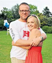  ??  ?? Star trek: Mariella Frostrup was 39 when she met Jason Mccue, a human rights lawyer in Nepal. Two years later, they married