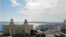  ?? THE ASSOCIATED PRESS ?? The Hotel Nacional stands devoid of tourists during the pandemic in Havana, Cuba.