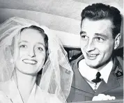  ??  ?? KEY ALLIANCES Marrying Bernadette in March 1956 and, right, with protege-turned-rival Nicolas Sarkozy