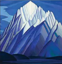  ?? TORONTO STAR FILE PHOTO ?? “Feast” authors Lindsay Anderson and Dana Vanveller mention on their website that they were inspired by art work from the Group of Seven. Lawren Harris finished this one, called “Mountain Forms,” in 1926.