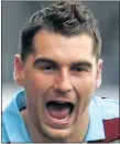  ??  ?? STAYING UP: Sam Vokes