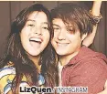  ??  ?? LizQuen / INSTAGRAM