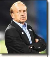  ?? ?? Gernot Rohr...snubbed by Mali