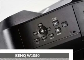  ??  ?? BenQ W1050