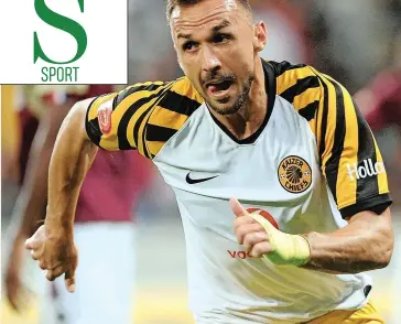  ?? | RYAN WILKISKY BackpagePi­x ?? SAMIR Nurkovic of Kaizer Chiefs will return to training this week.