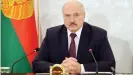  ??  ?? Alexander Lukaschenk­o herrscht über Belarus seit 1994