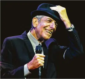  ?? Chris Pizzello / Associated Press ?? Singer Leonard Cohen is one of the subjects of the documentar­y “Marianne & Leonard: Words of Love.”