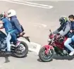  ??  ?? Crimen.
Personas en motociclet­as y motonetas mataron al capo; fueron captados por cámaras de seguridad.