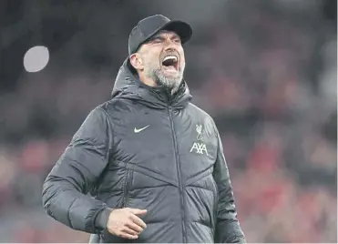  ?? ?? Jurgen Klopp knows Liverpool must rectify the mistakes of last month’s FA Cup defeat by Man United
