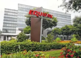  ?? ASSOCIATED PRESS FILE PHOTO ?? The Equifax Inc. headquarte­rs is seen in Atlanta. On Tuesday credit reporting agency Equifax ousted CEO Richard Smith in an effort to clean up the mess left by a damaging data breach.