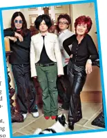  ?? ?? Ozzy, Kelly, Jack and Sharon in their TV show The Osbournes