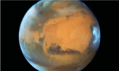  ?? ?? A Hubble space telescope image of Mars. Photograph: Nasa/ESA/PA