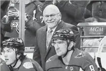  ?? ASSOCIATED PRESS FILE PHOTO ?? Washington Capitals head coach Barry Trotz has resigned as coach of the Washington Capitals after leading them to the Stanley Cup.