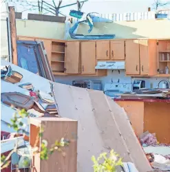  ??  ?? Hurricane Michael’s wake left widespread destructio­n across Panama City, Fla.