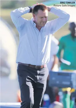  ?? Picture: Gallo Images ?? ERIC TINKLER