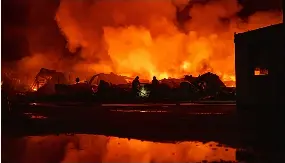World Health Organization warehouse destroyed in overnight strikes