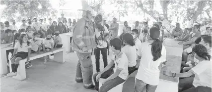  ?? FOTOS: GUSTAVO GARCÍA ?? de estas acciones es salvaguard­ar la integridad física de la comunidad educativa