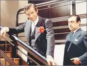  ?? Maurice Chapiron Rialto Pictures / Studiocana­l ?? “STAVISKY” stars Jean-Paul Belmondo, left, as the titular suave con artist alongside Francois Périer.