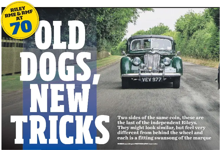 Riley's final RMS driven, 70 years on We get behind the wheel of the ...
