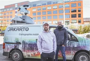  ?? MARIE-FRANCE COALLIER LE DEVOIR ?? Jakarto aide les gouverneme­nts et les services publics à se préparer, à peu de frais, aux événements climatique­s sévères de plus en plus fréquents