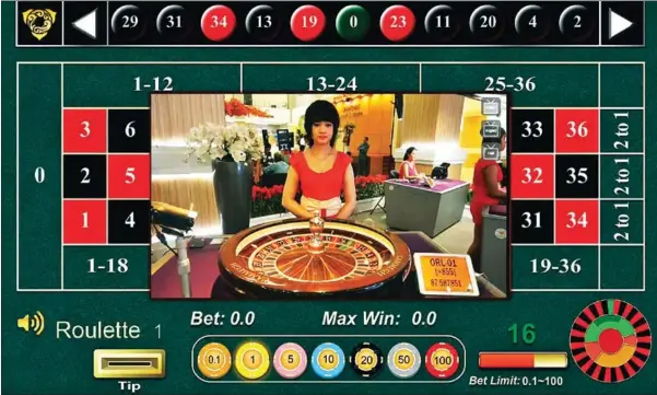  ??  ?? A screenshot of gambling website aa2888.com, which offers gamblers a live feed of games at Shanghai Resort.