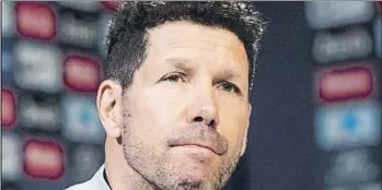  ?? FOTO: EFE ?? Simeone alabó a Solari y cree que su equipo está preparado para recibir al Real Madrid