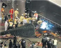  ?? AFP ?? Berlín. El atacante embistió un puesto navideño.