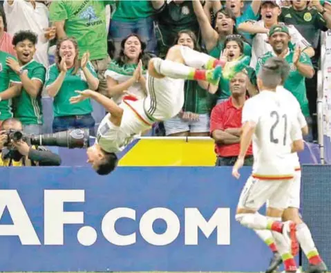  ?? |GETTY IMAGES ?? México venció 2- 0 a Curazao en Copa Oro con goles de Ángel Sepúlveda y Edson Álvarez, y avanzó a Cuartos en donde enfrentará a Honduras.