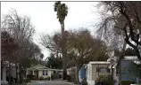  ?? ANDA CHU — STAFF ARCHIVES ?? Homes are seen at the Westwinds Mobile Home Park in San Jose on Jan. 9.