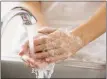  ?? PHOTO PROVIDED ?? Wash your hands often with soap and water for at least 20 seconds. If soap and water are not available then use an alcohol-based hand sanitizer.