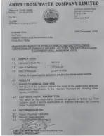  ?? ?? Operations site of Nigerian Petroleum Developmen­t Company (NPDC) and Natural Oilfield Services (NOSL) in Iko Community where the asphalt plant is located