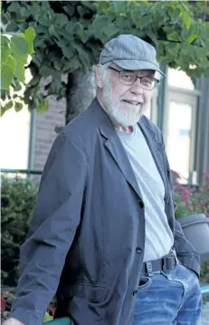  ?? PAUL DALY/THE CANADIAN PRESS ?? Andy Wells is shown in Churchill Square, St. John’s on Tuesday. The previous controvers­ial mayor of the capital city has decided to re-enter politics and is a candidate for the mayor’s chair in the upcoming municipal election.